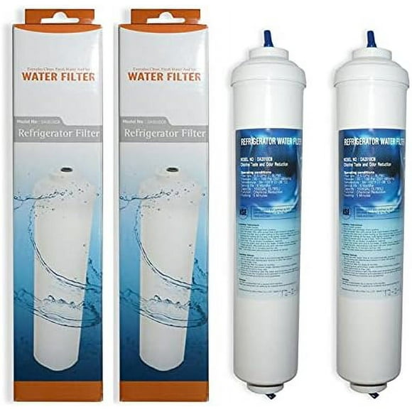MICROFILTER DA2010CB compatible avec da29 10105j Samsung, LG 5231JA2010A 5231JA2010B GE GXRTDR, Machine à Glaçons Certifiée NSF Whirlpool WHKF IMTO Lot de 2