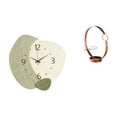 thumbnail image 1 of Reloj de pared,Reloj de pared silencioso Reloj de pared nórdico Decoración del hogar,Relojes decorativos para pared,oficina,aula,hogar.,Portabotellas de vino,Soporte para botellas de, 1 of 8