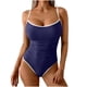 thumbnail image 2 of Traje de baño de una pieza para mujer, conjuntos de bikini para mujer, trajes de baño sin mangas extragrandes con tirantes, traje de baño sin mangas para mujer, 2 of 6
