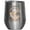 Silver, variant on Leaves Are Falling, Autumn Is Calling with Watercolor Fall Birds Art Merch Gift, Stainless Steel 12oz Wine Tumbler