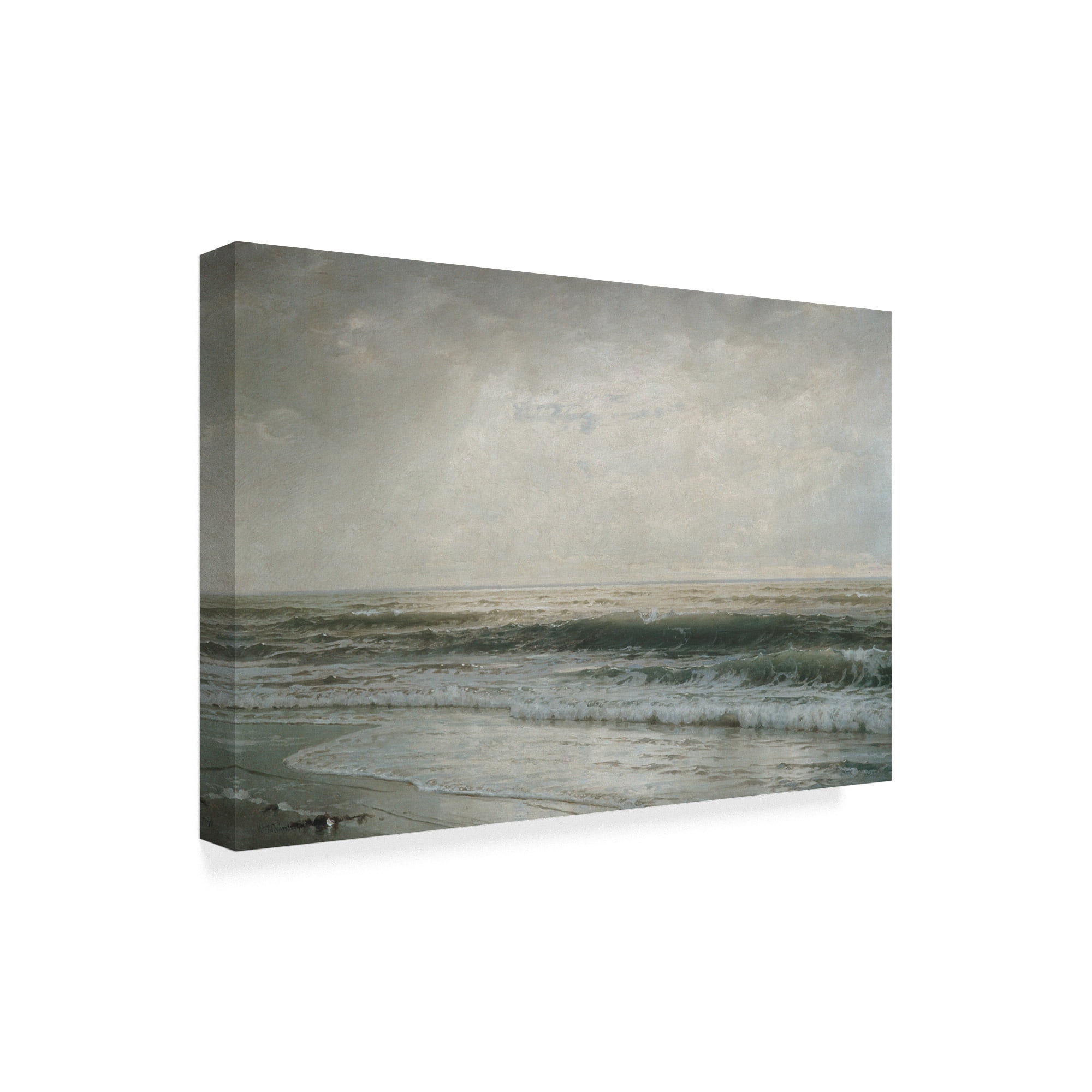Trademark Fine Art 'New Jersey Beach' Canvas Art by William Trost Richards