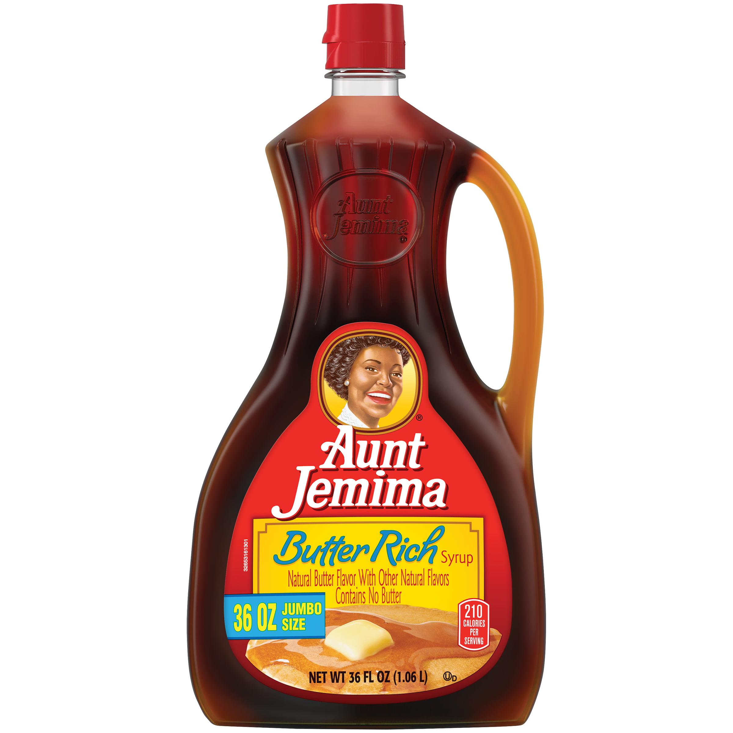 Aunt Jemima Butter Rich Syrup, Jumbo Size, 36 fl oz - Walmart.com.