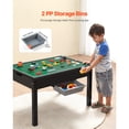 thumbnail image 3 of KFFKFF Kids Wooden Activity Table with Double-Sided Tabletop, Multi-Functional Play Table for Building Blocks, Includes 2 Storage Bins, Suitable for Children Aged 3+, Spacious Design, 3 of 8