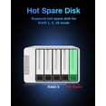 thumbnail image 4 of Gabinete para HDD TERRAMASTER D5-310 de 5 bahías con RAID por hardware USB 3.1, 4 of 9