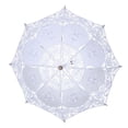 thumbnail image 1 of Lace Umbrella Handmade Bridal Umbrella Wedding White - White, L L, 1 of 5