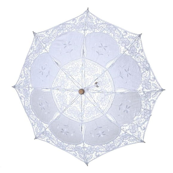 Parasol Decoración Nupcial Macarena Vintage para Boda Flor Chica L