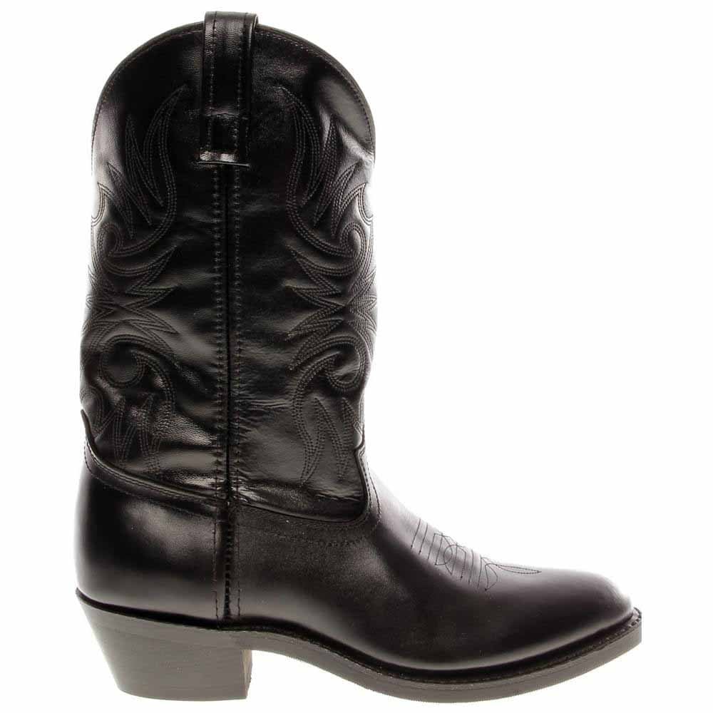 Laredo Mens Hawk Embroidered Snip Toe Cowboy Mid Calf Boots  display picture 1