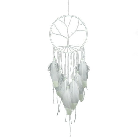 Grow Monkey - Dream Catcher, Outgeek Handmade Glow in the Dark Wall Hanging Decorations Valentines Day Ornaments with Feather