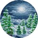 thumbnail image 1 of Wdftyju 14CT punto de cruz parcial Valley Winter Kits de bordado DIY contados (FA202) Wdftyju 6eh6te7tk4kj9mr8D04, 1 of 8