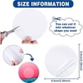 thumbnail image 3 of Heavy-Duty Inflatable Pool and Liner Repair Patches, 6cm Clear TPU Adhesive Stickers for Quick Fixes on Punctures and Tears, 3 of 4