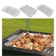 thumbnail image 2 of RUISINERY Efficient Stainless Steel Grills Pans For Outdoor BBQ With Perforated Design And Handle Ideal For Vegetables Fish Meat, 2 of 6