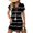 Black, variant on Summer Dresses for Women, V Neck Short Sleeve T-Shirt Dress with Pockets, Casual Color Blocking & Striped Mini Dress Women Clothing, Fashion Vacation Outfits for Beach & Travel (Yellow M)
