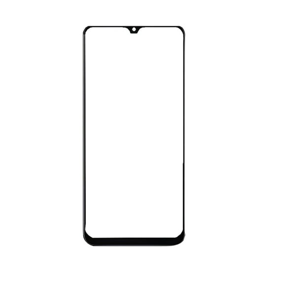 Replacement Front Top Glass Outer Screen Glass Lens Compatible With Samsung Galaxy A50 (SM-A505W) - Black