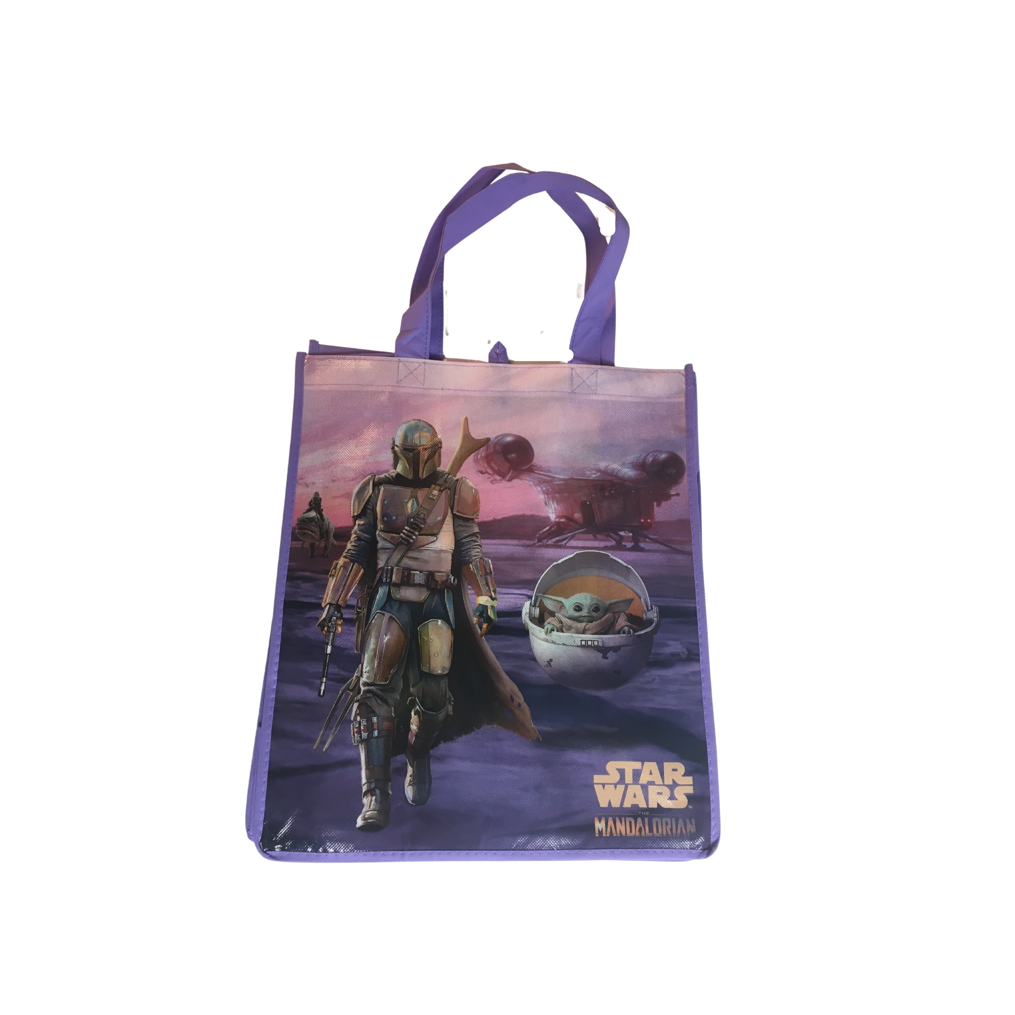 The Mandalorian The Child Reusable Tote Grocery Shopping Gift Bag Star Wars 