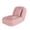 Pink, variant on Upholstered Human Dog Bed for Adults and Pets, Foldable Lazy Sofa Bed with 5 Adjustable Positions, Includes 2 Soft Pillows, Comfy Tatami Lounge Chair for Bedroom, Living Room, Reading Corner