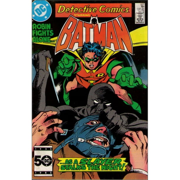 DC Comics Batman Robin Fights Alone Detective Comic Issue #557 ...