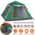 thumbnail image 5 of Tcbosik Waterproof Pop Up Tent for 4-5 Person, Instant Setup Tent with 2 Mosquito Nets Windows, Camping Tent with Storage Bag for Outdoor, Green, 5 of 10