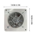 thumbnail image 3 of Kitchen Exhaust Fan | Bathroom Ventilation Fan | Window Mounted Exhaust System with Powerful Motor for Smoke, Humidity, and Odor Removal | Easy Install for Home, Garage, or Basement, 3 of 5
