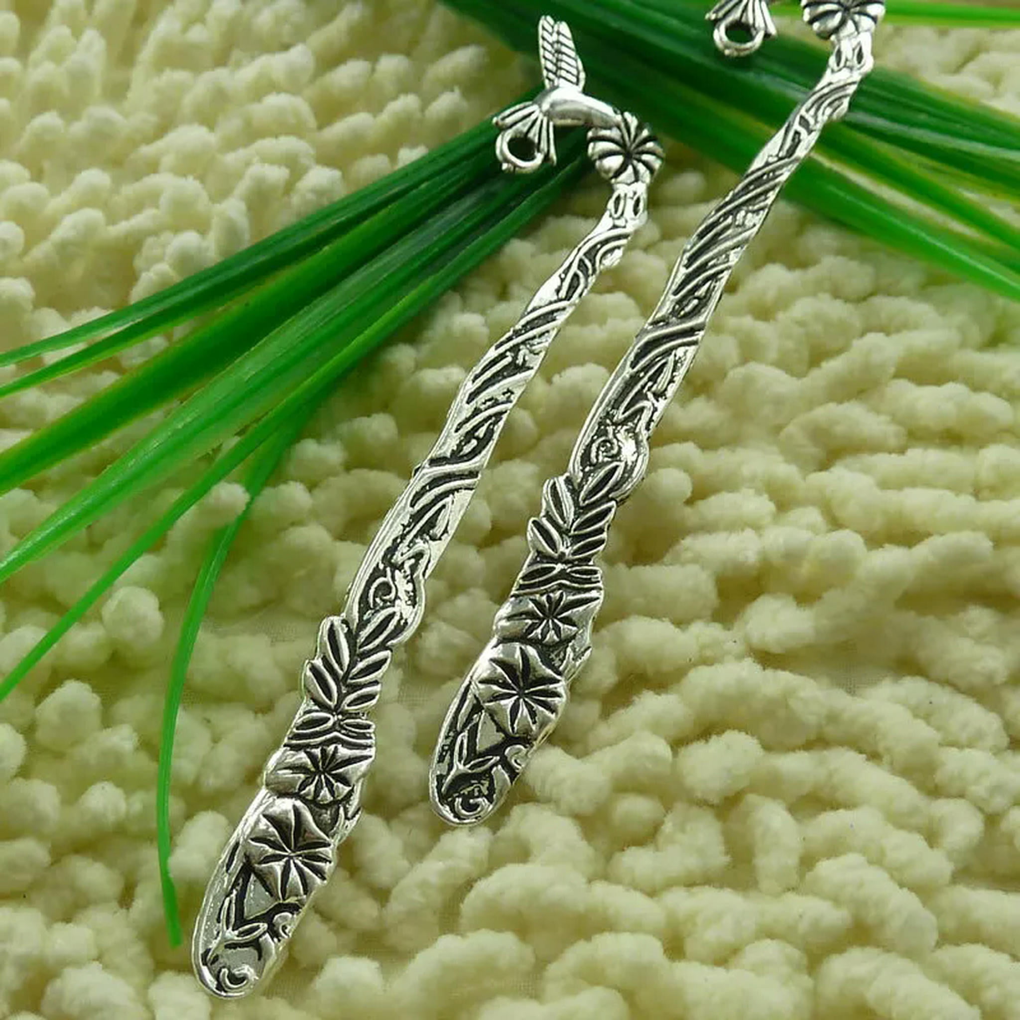 HOOUN 21 Pcs Tibetan Silver Bird Bookmarks 117X24MM S2741 DIY Jewelry Making