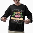 thumbnail image 2 of Christmas Sweatshirt, Let's Go Girls Flamingo Trip Sweatshirt, Cute Tropical Bird Group Holiday Jumper, Best Friend Gift for Her, 2 of 5