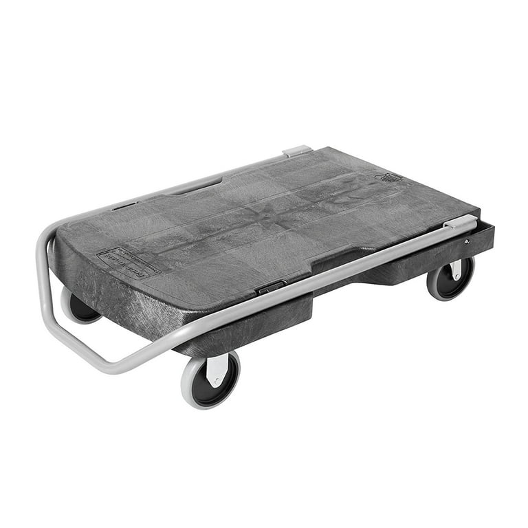 Rubbermaid Commercial Products Triple Trolley Folding Handle Dolly