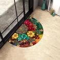 thumbnail image 6 of Non-Slip Absorbent Door Mat - Bathroom Kitchen Entrance Floor Mat, Quick-Dry Polyester Fiber Door Rug with Anti-Skid Backing 31.5x19.69in, 6 of 6