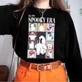 thumbnail image 3 of 2025 New Women's Tops Sweatshirt Halloween Pumpkin Long Sleeve Pullover Sweatshirt, 3 of 7