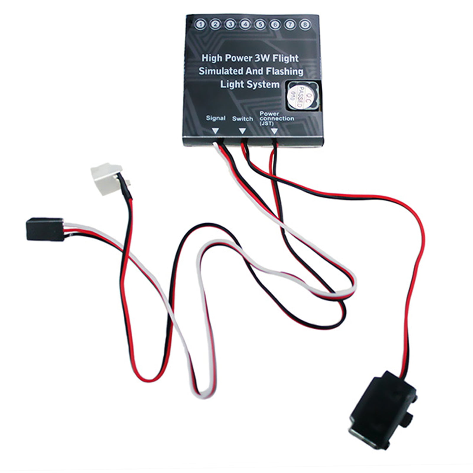 Power High Power 3W Flight Simulated And Flashing Light Free Shipping ! G.T