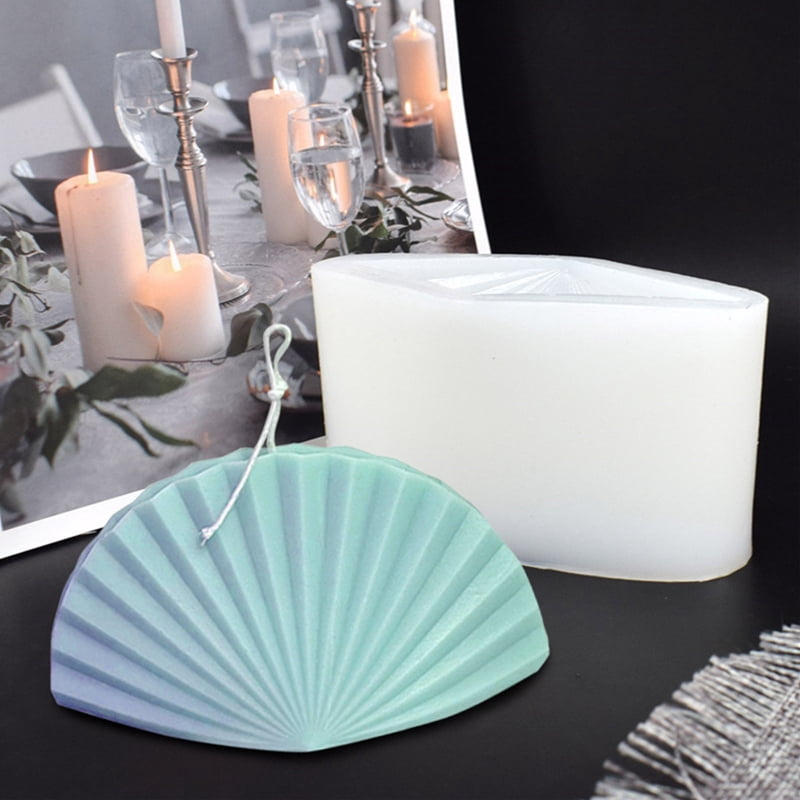 Candle Mold Seashell Silicone Mold for Candle Soap Plaster Resin Craft Ornaments