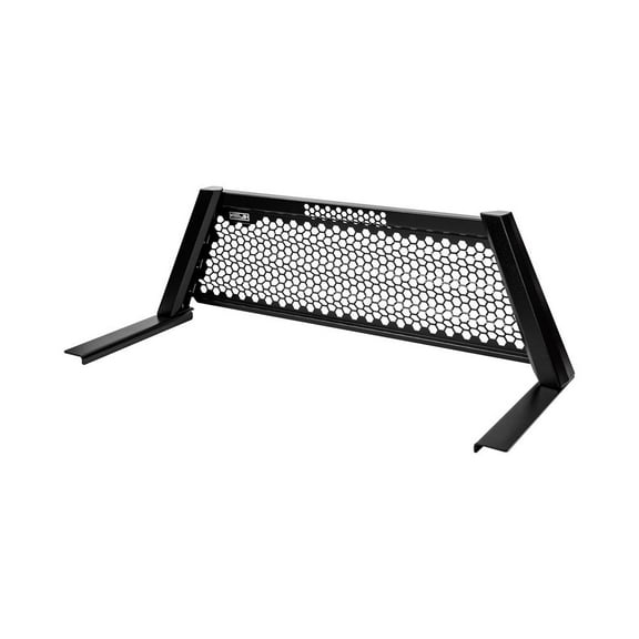 Highway Products 4012-030-BK62 HWP4012-030-BK62 HONEY COMB HEADACHE RACK WITH SMOOTH BLACK UPRIGHTS SMOOTH BLACK CENTER SIZE 2