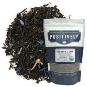 Positively Tea, Organic Earl Grey De La Crme, Black Tea, Loose Leaf, USDA Organic, 1 Pound Bag