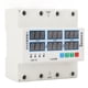 thumbnail image 2 of Monitor de corriente de voltaje de 4 cables trifásico de 140-500 V con protección contra sobretensión/subtensión ajustable de 1 A a 63 A, 2 of 8