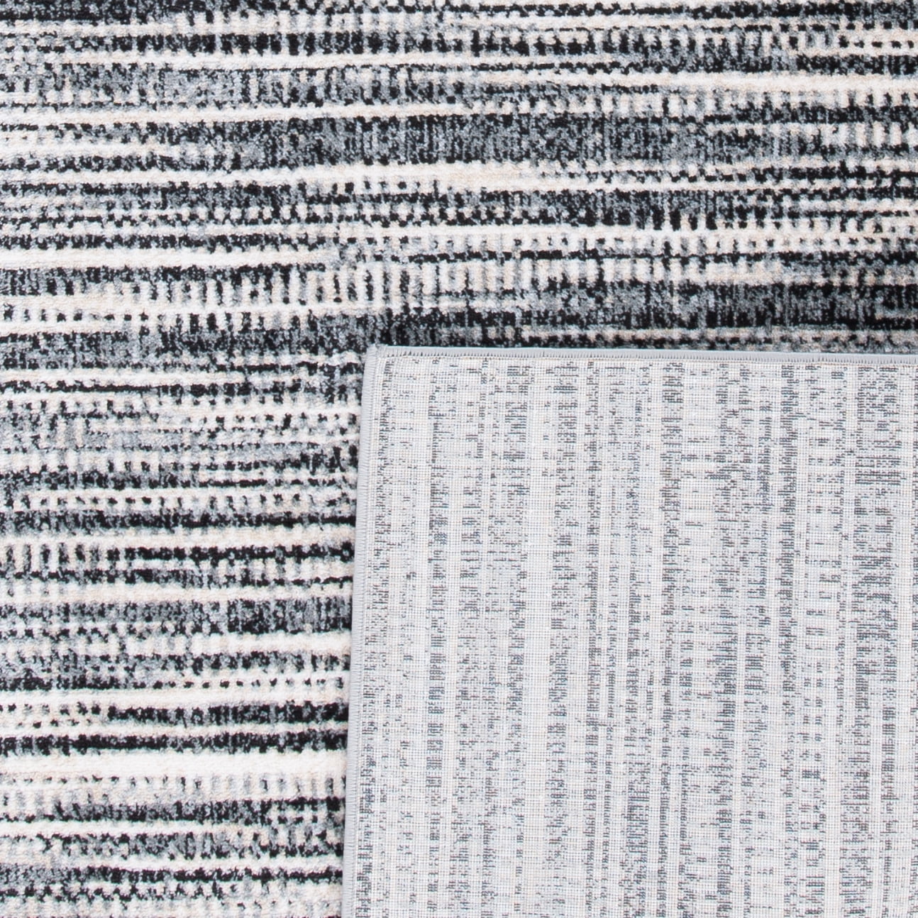 SAFAVIEH Lagoon Collection LGN243F Grey / Ivory Rug