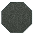 thumbnail image 1 of Furnish My Place Indoor Floor Rug - 11 ft. Octagon, Green, Geometrical Print, Customized Area Rug for Bedrooms, Hallways, Living Rooms, 1 of 5