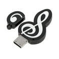 thumbnail image 2 of Clé Usb 2.0 Mignonne Dessin Animé Clé Mémoire Notes de Musique Symbole Usb 2.0 Mémoire Externe Clé Usb Clé Mémoire 16 Go, 2 of 5