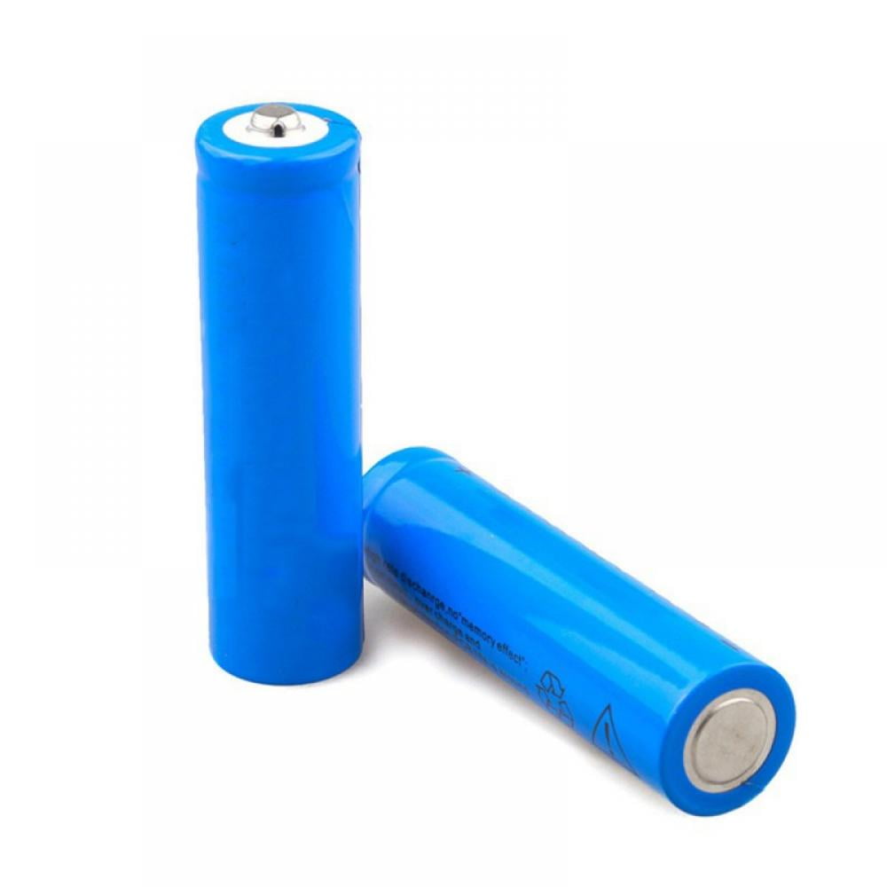 3 Pack Batteries 2600mAh Rechargeable Battery Solar Powered Outdoor