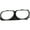 Paint to match, variant on For Dodge Challenger 2015-2022 Headlight Bezel Driver Side | Front | SRT Hellcat/Demon | Textured Black | Replacement For CH2510102 | 68259055AB