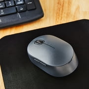 onn Wireless 5-button Mouse, 1600 DPI, 2.4 GHz USB-A Dongle, Gray