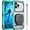 Cyan, variant on Waterproof Phone Case, Underwater Phone Case for Snorkeling, Universal IPX8 Diving Case with Lanyard Up to 6.9" for Phone 16/15/14/13/12 Pro Max, Galaxy S25/S24/S23/S22/Google/Moto