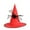 Red, variant on Halloween Party Witch Hats for Women and Children Foldable Witch Hat Accessory for Festive Celebrations