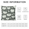 thumbnail image 5 of Hello p.s. Love Fall Pumpkin Throw Pillow Covers, Thanksgiving Grey Decorations for Sofa Couch, 5 of 5