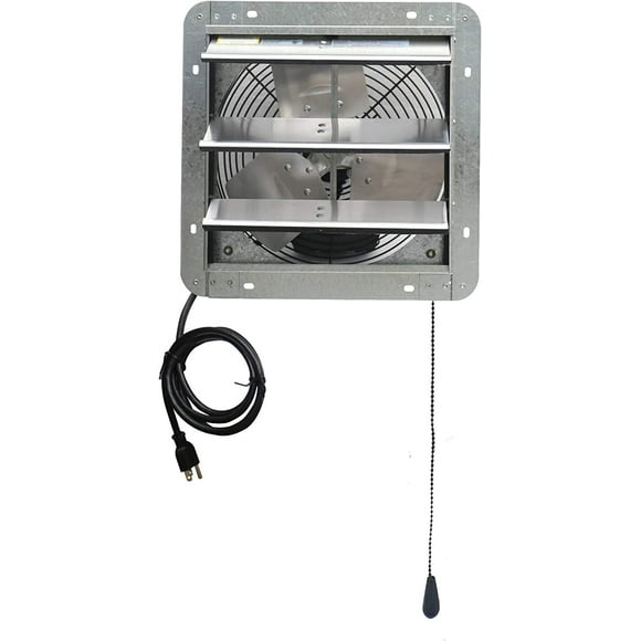 Ventilador de escape con persiana montado en la pared iLiving 12 960 m³/h