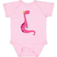 thumbnail image 3 of Inktastic Cute Pink Dinosaur Girls Baby Bodysuit, 3 of 5