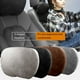 thumbnail image 3 of Riwesomey Reposacabezas de coche de felpa Universal en forma de S, relajante, ergonómico, suave, con cremallera, cojín desmontable, accesorios de pieza Automoción decorativa y accesorios Negro Riwesomey VI022350-01, 3 of 6