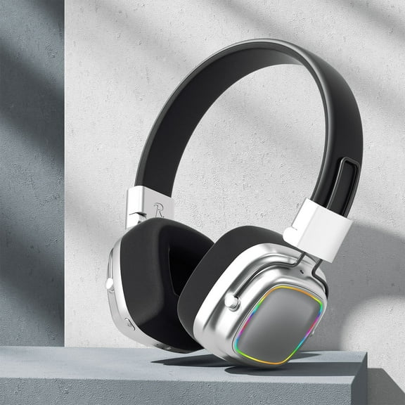 GFHFHITJ Active Noise Cancelling Headphones Bluestooth Headphones Wireless Headphones Over Ear with Microphone Deep Bass, Comfortable Protein Earpads, 30 Hours Playtime for Travel/Work, Ck