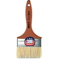 thumbnail image 6 of Atlas Shelving Double White Bristle Household Painting Brush, 4 inches, 6 of 6