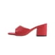 thumbnail image 1 of Correas de Tacón para Tallones Altos Estilo Croc Impresión una Correa Mulas, Tallones Altos de las Mujeres Bloque de Tacón Verano, 1 of 9