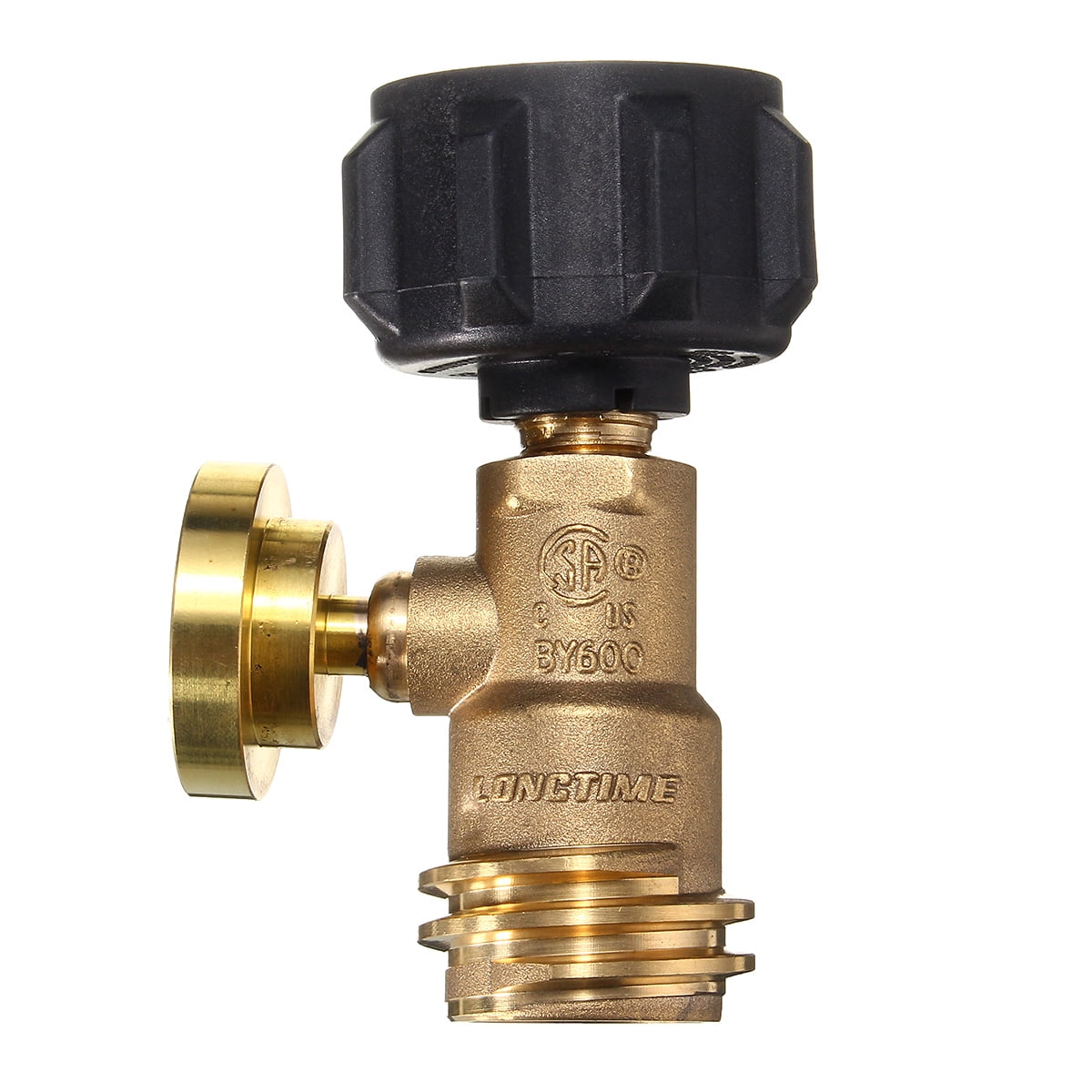 Propane Tank Gauge Gas Level Grill BBQ Pressure Adapter Adaptor Meter