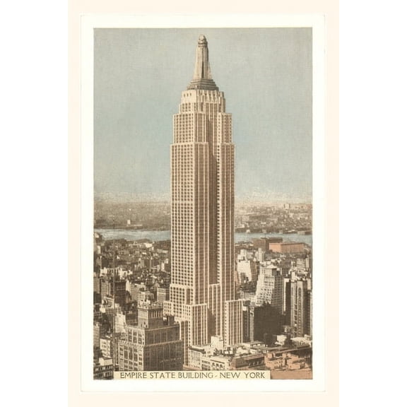 Pocket Sized - Found Image Press Journals: Vintage Journal Empire State Building, New York City (Paperback)