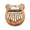 A, variant on erfcxs Mini Eight-tone Kalimba Mahogany Thumb Piano Compact Portable Musical Instrument Pendant Piano Beginner Gift